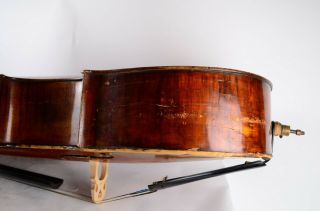Antique 19th Century 4/4 Cello Made in Germany after Stradivarius 9