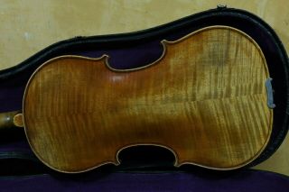A fine old violin labeled H.  C Silvestre Paris 1885,  sound. 4