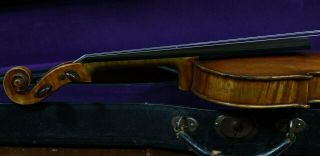 A fine old violin labeled H.  C Silvestre Paris 1885,  sound. 6
