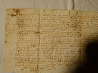 De Le Fontaine - 17thc French Signed Vellum Document Important ? Y100