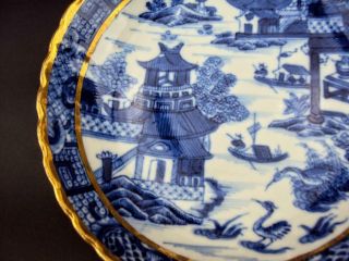 V - Fine Qianlong1736 - 95 Chinese Blue White Dish Sauce Oriental Porcelain Antiques 5