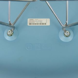 Old Stock 2012 Eames Herman Miller Vitra Plastic DAR Armchair Blue 9