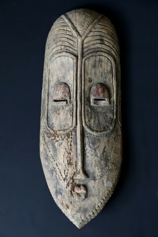Very Old African Mask Antique Vintage Primitive Art