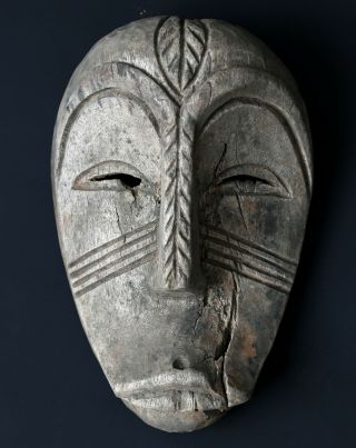 Very Old African Mask Antique Vintage Primitive Art