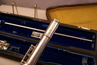 Flute The Haynes Flute Company 1959 Sterling Silver,  Org.  Cases 7