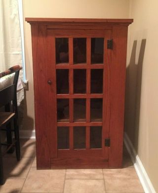 ARTS AND CRAFTS CRAFTSMAN BUNGALOW BOOKCASE COLONNADE 8