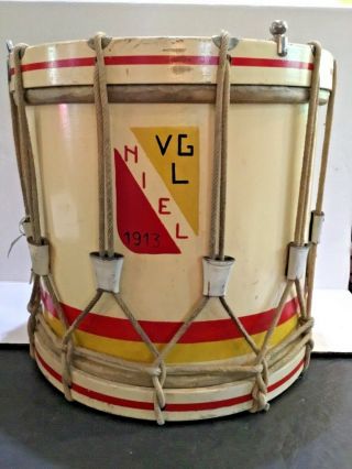 Antique Deprins Gobroed Military Snare Drum