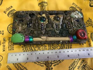 HUGE POWER TALISMAN PALANG LOKATHAT TAKRUT DEVIL BUDDHA MAGIC THAI AMULET LEKLAI 7