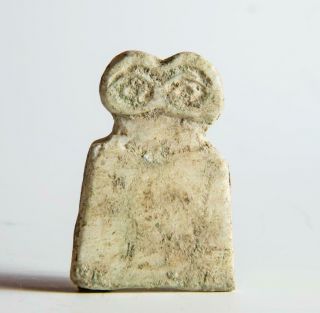 Rare Uruk Period Eye Idol: Circa 3700–3500 Bc.