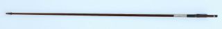 old french violin bow C.  Thomassin a Paris gold mounted ca.  1910,  certificate 12