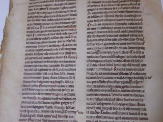 ,  Rare,  2 consecutive Latin Vellum Manuscripts Medieval Bible England 1260 9