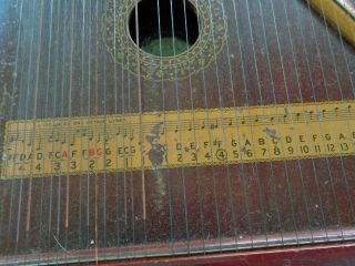 Rare Vintage Hawaiian Mandolin Guitar Harp with Sheet Music 11