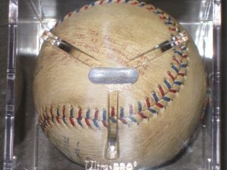 BABE RUTH Signed Baseball American League Reach Ball (RP) READ LISTING 6