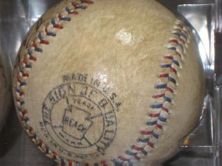 BABE RUTH Signed Baseball American League Reach Ball (RP) READ LISTING 9