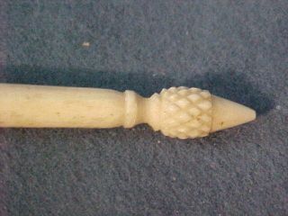 TURKISH OTTOMAN 19TH CENT CARVED SHERBERT SPOON 2