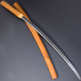 Antique Nihonto Japanese Long Sword Katana Tomoshige 友重 Signed W/shirasaya Nr