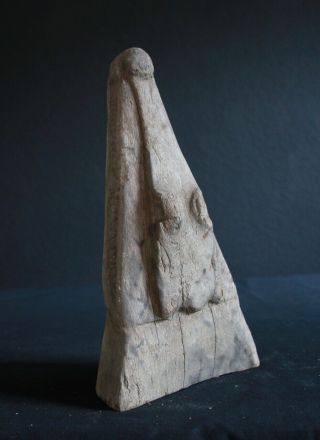 CROCODILE HEAD FROM ONE KIDS CANOE OLD AUTHENTIC 3