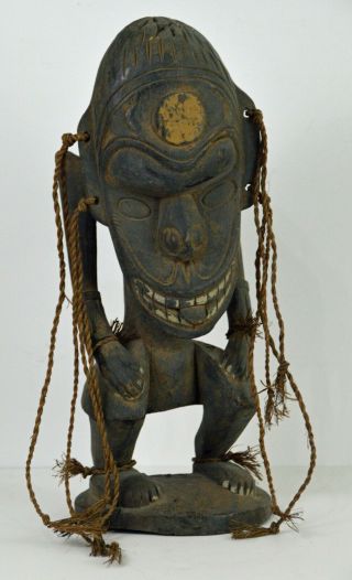 Papua Guinea Hand Carved Village Guardian Figure (gargoyle)