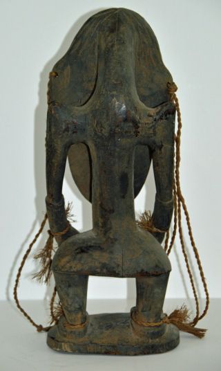 PAPUA GUINEA HAND CARVED VILLAGE GUARDIAN FIGURE (GARGOYLE) 3