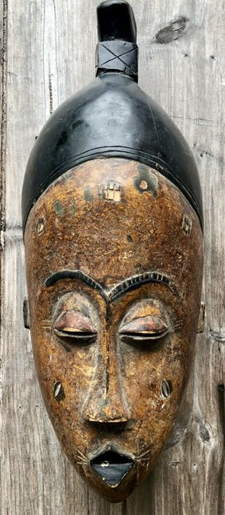 Antique/vintage African Tribal Mask,  Tribal Art.  Hand Carved.