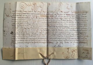 Very Rare Papal Bulla Parchment Vellum 1697 Pope Innocent Xii (a.  Pignatelli)