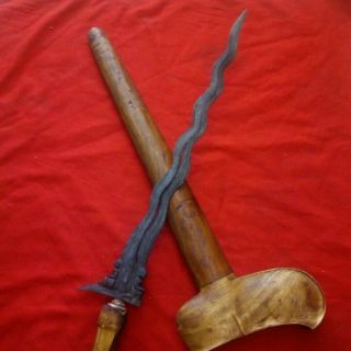 Keris Luk 11 Keris Omyang Jimbe Sabuk Inten.  Javanese art.  No Silat 3