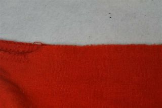 blanket wool red black stripe 63x88 lodge camp antique 1900 4