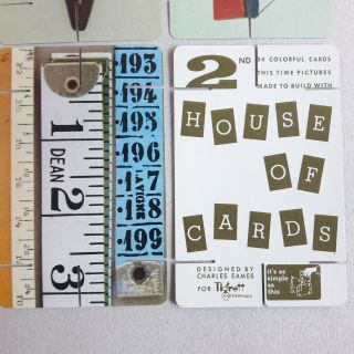 Rare 2nd Eames House of Cards.  Tigrett 54 card deck item York 7