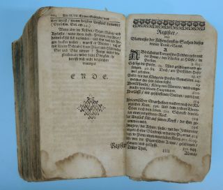 1672 Nurnberg - Manuscript Printed in GOTHIC - over 1300 pages 7