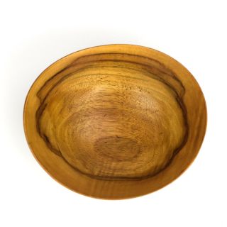 Vintage Biomorphic Scandinavian Teak Wood Nut / Snack Bowl Mid Century Modern 3