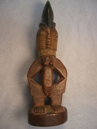 Yoruba Nigeria African Ibeji Twin Figure Antique