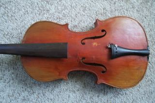 Estate Full Size Unmarked Violin 2