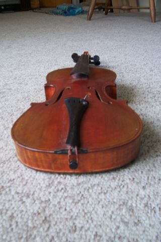 Estate Full Size Unmarked Violin 8