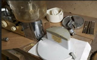 Vintage 60 ' s Electro Sink Center Food Processor Electro Way Starmix Complete 5