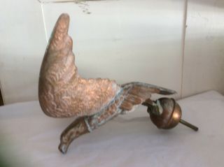 ANTIQUE COPPER BIRD EAGLE DIRECTIONAL SIGNS 2