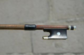 Old French Violin bow stamped LUPOT pernambuco all 2