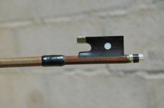 Old French Violin bow stamped LUPOT pernambuco all 5