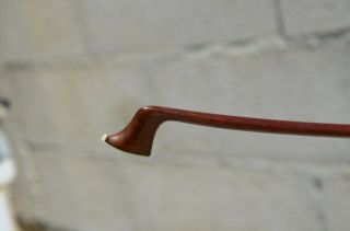 Old French Violin bow stamped LUPOT pernambuco all 8