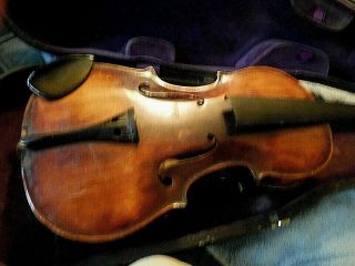 antique 1920s german violin bow case xtra tiger maple full size 2