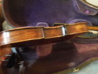 antique 1920s german violin bow case xtra tiger maple full size 4