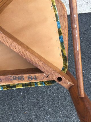 Vintage Mid Century Modern Danish Arm Chair.  Era Chair 12