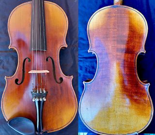 Fine 4/4 Antique Austrian - Bohemian Violin Label: Karel Dvorak 19th Dispeau Bridg