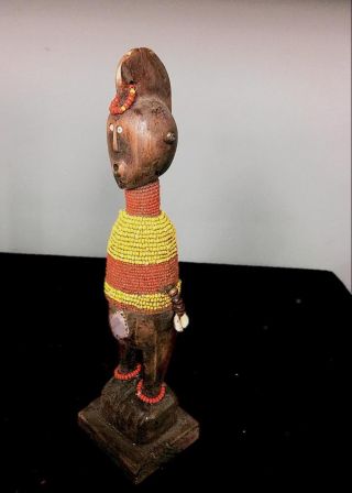 Outstanding Tribal Namji Fertility Beaded Figure - - - - Cameroon BN 50 3
