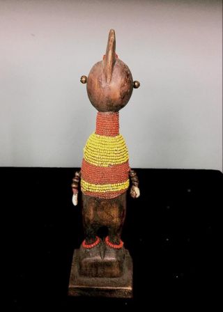 Outstanding Tribal Namji Fertility Beaded Figure - - - - Cameroon BN 50 4