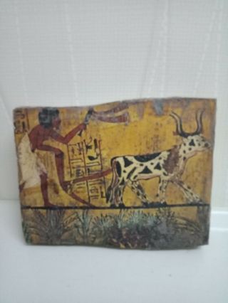 Rare Pharaonic Walls.  Wood.  2 5