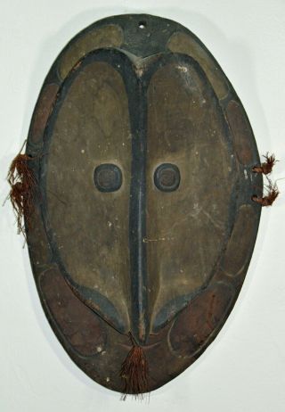 OLD 1940s PAPUA GUINEA EAST SEPIK RIVER PROVINCE ANCESTOR SPIRIT MASK 7