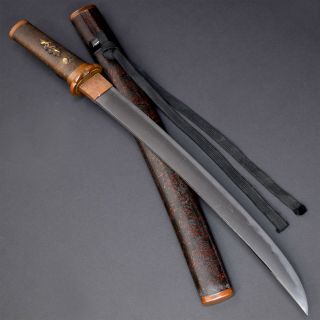 Authentic Nihonto Japanese Katana Sword Wakizashi W/nice Koshirae Antique Nr