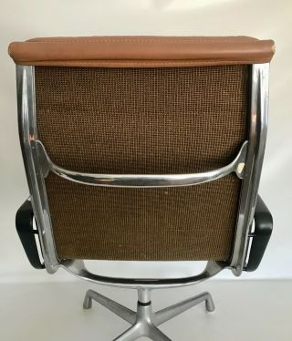 For Neil 2 Eames Herman Miller Vtg Mid Century Modern Leather Pad Lounge Chair 8