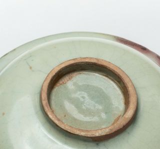 Chinese Antique Yuan Style Jun Ware Purple - Splash Glazed Porcelain Dish 9