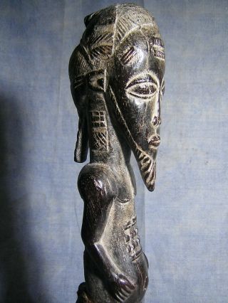 A Fine Baule Statue Africantic France Old African Tribal Primitive Art